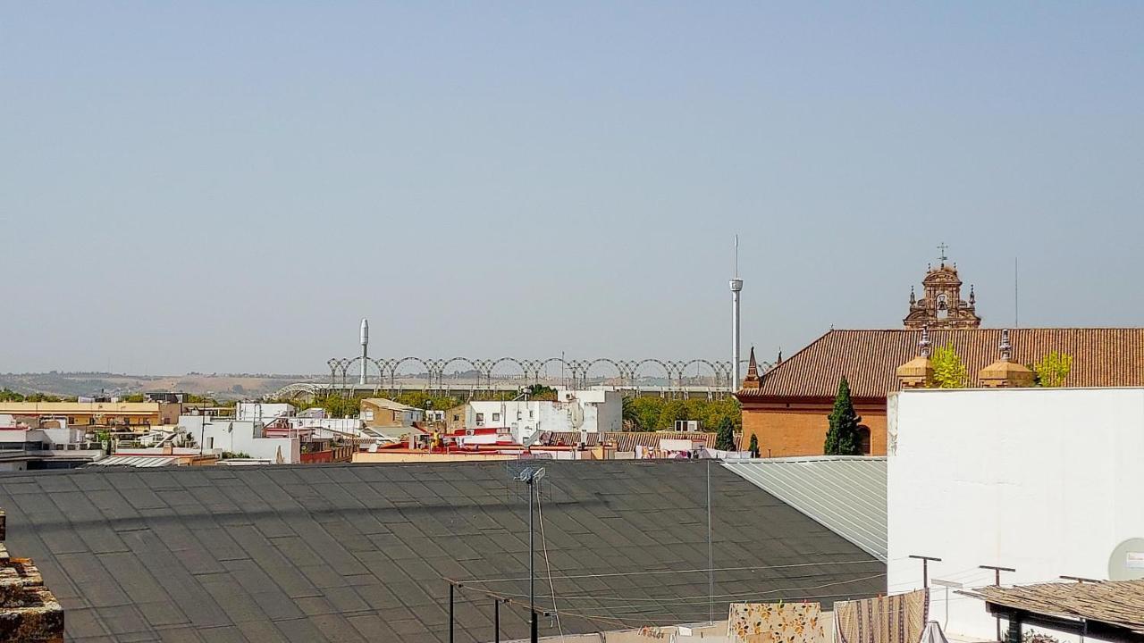 Atico En Calatrava - Vistas Y Gran Terraza Privada Apartment Sevilla Bagian luar foto