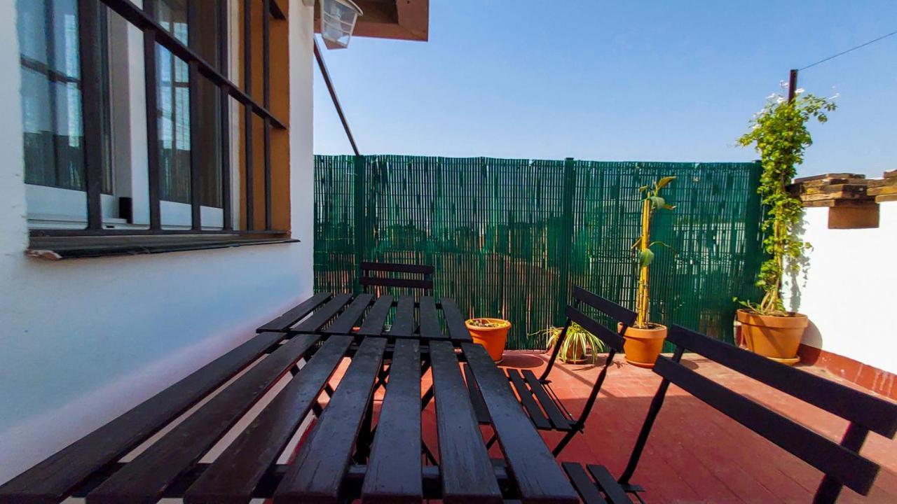 Atico En Calatrava - Vistas Y Gran Terraza Privada Apartment Sevilla Bagian luar foto