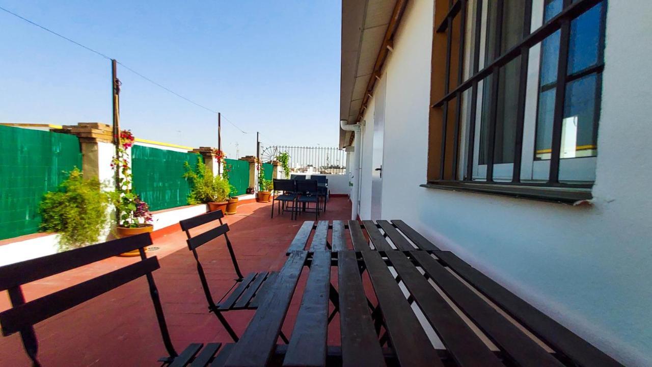 Atico En Calatrava - Vistas Y Gran Terraza Privada Apartment Sevilla Bagian luar foto