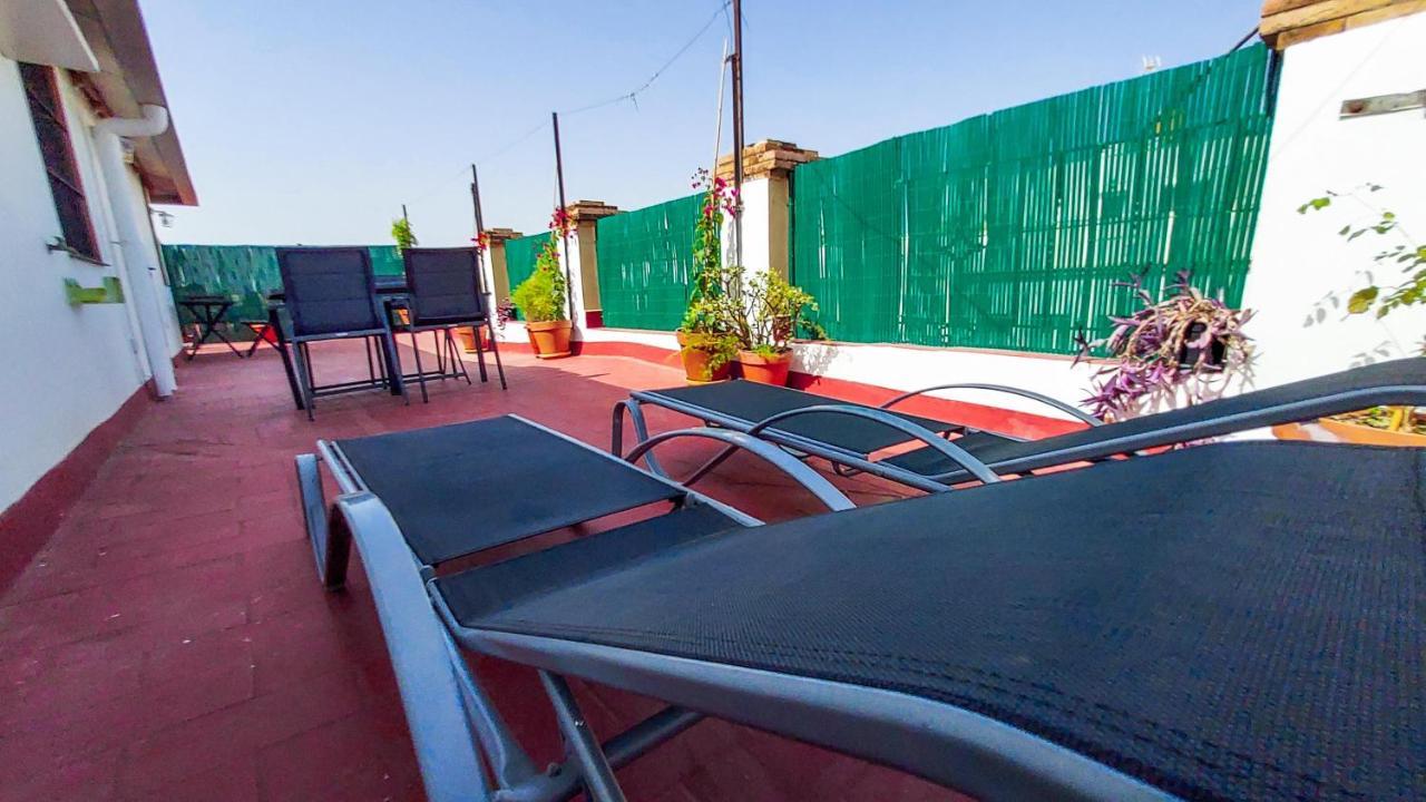 Atico En Calatrava - Vistas Y Gran Terraza Privada Apartment Sevilla Bagian luar foto